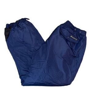Columbia Blue Snowpants Women’s Size Large